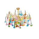 Tree Branch Glass Color Chandelier