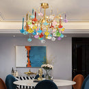 Tree Branch Glass Color Chandelier