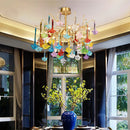 Tree Branch Glass Color Chandelier