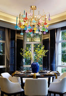 Tree Branch Glass Color Chandelier