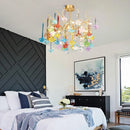 Tree Branch Glass Color Chandelier