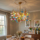 Tree Branch Glass Color Chandelier