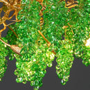 Tree Branch Glass Grape Chandelier