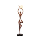 Tree Pose Yoga Sculpture Floor Lamp