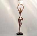Tree Pose Yoga Sculpture Floor Lamp
