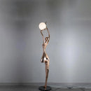 Tree Pose Yoga Sculpture Floor Lamp