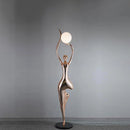 Tree Pose Yoga Sculpture Floor Lamp