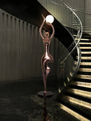 Tree Pose Yoga Sculpture Floor Lamp
