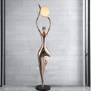 Tree Pose Yoga Sculpture Floor Lamp
