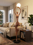 Tree Pose Yoga Sculpture Floor Lamp