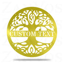 Tree of Life Custom Monogram