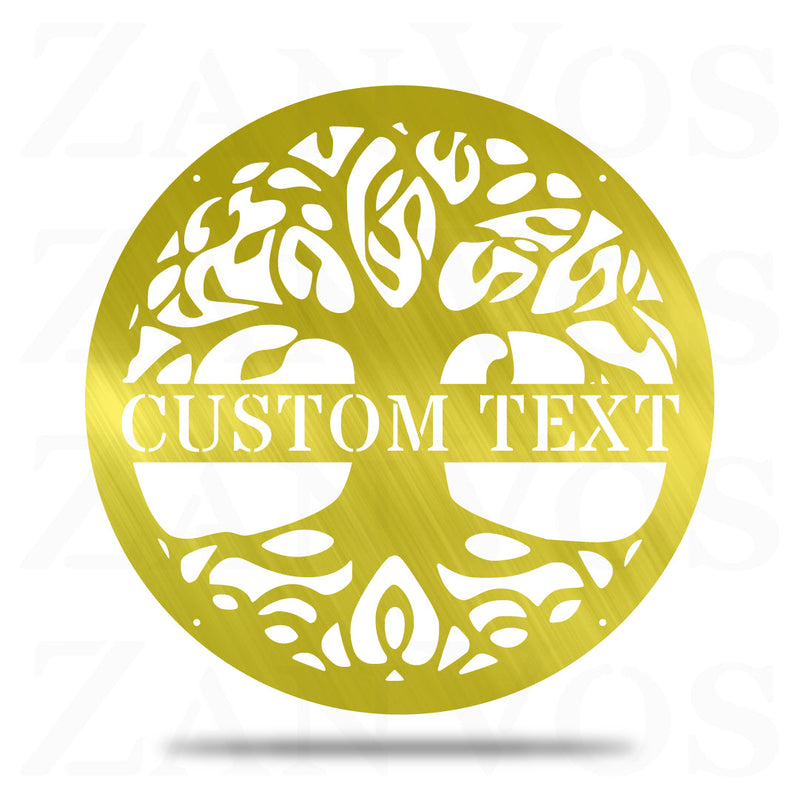 Tree of Life Custom Monogram