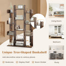 Tree-Shaped Bookshelf with 13 Compartments by LJGDeals