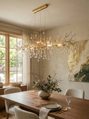 Tree Branch Bijou Crystal Drop Chandelier