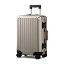 TREVA Aluminum Suitcase Champagne