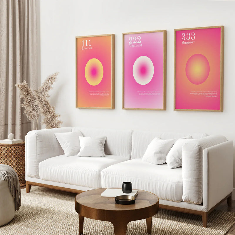 3 Piece Angel Numbers Series 111 222 333