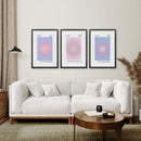 Positive Affirmation Aura Set Of 3 Prints by Wall Art Set