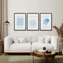 Light Blue Henri Matisse Exhibition Art Set by Wall Art Set