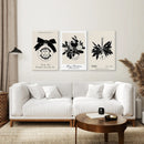 Vintage Rustic Christmas 3 Piece Wall Art Set by Wall Art Set