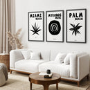 Trendy Black and White Travel Art Decor Set by Wall Art Set