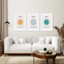 Sun Salt and Sea Aura Posters Wall Decor Set by Wall Art Set