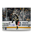 Trent Frederic Goal Celebration Boston Bruins Autographed 11" x 14" Hockey Photo by Dynasty Sports & Framing