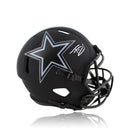 Trevon Diggs Dallas Cowboys Autographed Eclipse Alternate Speed Helmet by Dynasty Sports & Framing