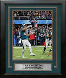 Trey Burton Philadelphia Eagles Super Bowl LII Philly Special TD Throw 8x10 Framed Football Photo by Dynasty Sports & Framing