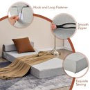 Tri-Fold Folding Chair Convertible Sleeper Bed by DirectDeals