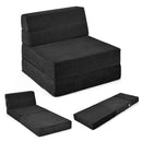 Tri-Fold Folding Chair Convertible Sleeper Bed by LJGDeals