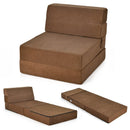 Tri-Fold Folding Chair Convertible Sleeper Bed by DirectDeals