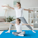 6 x 2 FT Tri-Fold Gym Mat with Handles and Removable Zippered Cover by LJGDeals