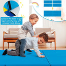 6 x 2 FT Tri-Fold Gym Mat with Handles and Removable Zippered Cover by LJGDeals