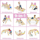Triangle Set 8-in-1 Foldable Baby Climbing Toys Astronaut/Unicorn Theme by LJGDeals