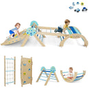 Triangle Set 8-in-1 Foldable Baby Climbing Toys Astronaut/Unicorn Theme by LJGDeals