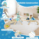 Triangle Set 8-in-1 Foldable Baby Climbing Toys Astronaut/Unicorn Theme by LJGDeals
