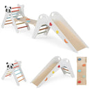 Triangle Set Foldable Kids Climbing Toys Panda-Themed Wood Montessori Climbing Set by LJGDeals