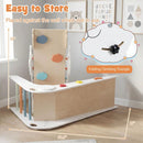 Triangle Set Foldable Kids Climbing Toys Panda-Themed Wood Montessori Climbing Set by LJGDeals
