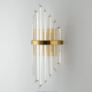 Triangular Crystal Rod Wall Lamp