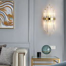 Triangular Crystal Rod Wall Lamp