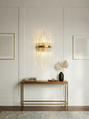 Triangular Crystal Rod Wall Lamp