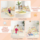 3-in-1 Climbing Set Foldable and Adjustable Kids Triangle Set by LJGDeals