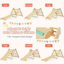 3-in-1 Climbing Set Foldable and Adjustable Kids Triangle Set by LJGDeals