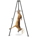 Tripod Game Hoist Deer Hanger 600 LBS Capacity Deer Skinning Rack-Black by DirectDeals