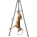 Tripod Game Hoist Deer Hanger 600 LBS Capacity Deer Skinning Rack-Black by LJGDeals