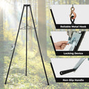 Tripod Game Hoist Deer Hanger 600 LBS Capacity Deer Skinning Rack-Black by LJGDeals