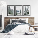 Lake Tahoe, Sierra Nevada. 3 Piece Wall Art by Wall Art Set
