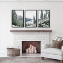 Lake Tahoe, Sierra Nevada. 3 Piece Wall Art by Wall Art Set