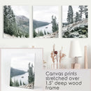 Lake Tahoe, Sierra Nevada. 3 Piece Wall Art by Wall Art Set