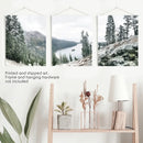 Lake Tahoe, Sierra Nevada. 3 Piece Wall Art by Wall Art Set